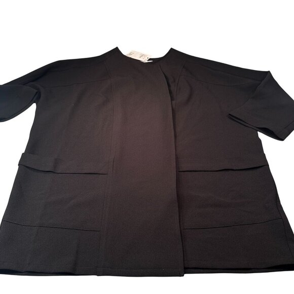 DR2 Daniel Rainn Long Open Jacket Cardigan Business Women - Picture 1 of 16